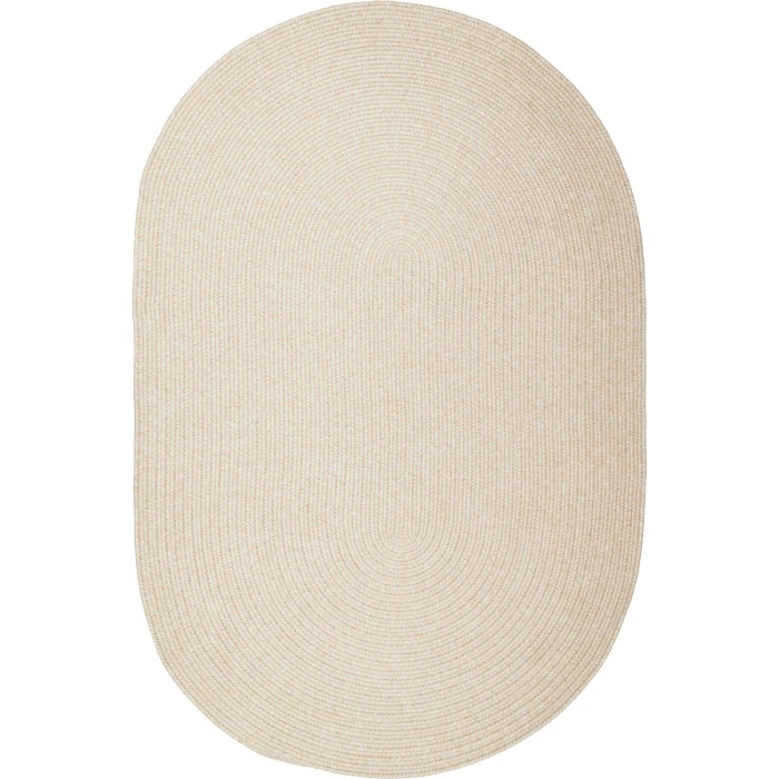 Rhody Elegance Pale Sand EG52 3 ft. X 5 ft. Oval Rug