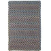Rhody Woodstock Indigo WO11 3 ft. X 5 ft. Rectangle Braided Rug
