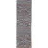 Rhody Woodstock Indigo WO11 2 ft. X 4 ft. Rectangle Braided Rug