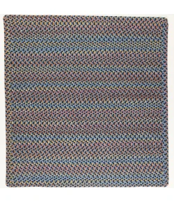 Rhody Woodstock Indigo WO11 8 ft. X 8 ft. Square Braided Rug