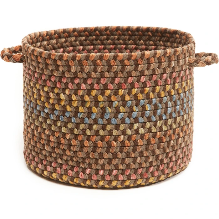 Rhody Woodstock Hickory WO31 14 in. X 10 in. Basket Rug