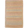 Rhody Woodstock Khaki WO51 4 ft. X 6 ft. Rectangle Braided Rug