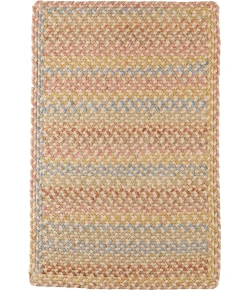 Rhody Woodstock Khaki WO51 8 ft. X 11 ft. Rectangle Braided Rug