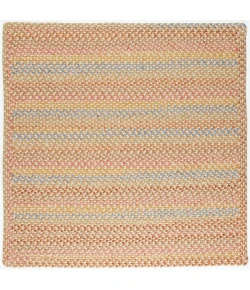 Rhody Woodstock Khaki WO51 8 ft. X 8 ft. Square Braided Rug