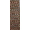 Rhody Woodstock Onyx WO81 2 ft. X 4 ft. Rectangle Braided Rug