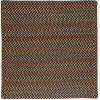 Rhody Woodstock Onyx WO81 6 ft. X 6 ft. Square Braided Rug