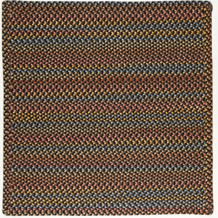 Rhody Woodstock Onyx WO81 6 ft. X 6 ft. Square Rug