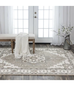 Rizzy Home Conley Ivory A01101 7 ft. 9 in. X 9 ft. 9 in. Rectangle Rug