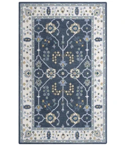 Rizzy Home Conley Ivory A01108 7 ft. 9 in. X 9 ft. 9 in. Rectangle Rug