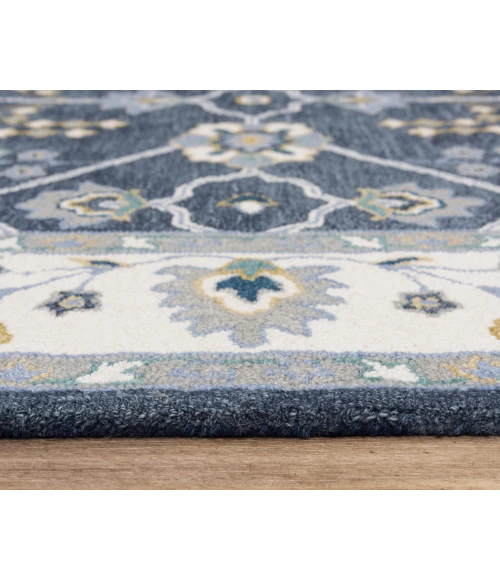 Rizzy Home Conley Ivory A01108 7 ft. 9 in. X 9 ft. 9 in. Rectangle Rug