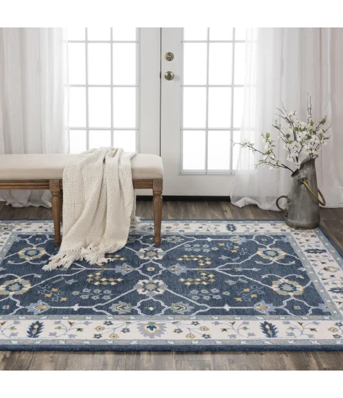 Rizzy Home Conley Ivory A01108 7 ft. 9 in. X 9 ft. 9 in. Rectangle Rug