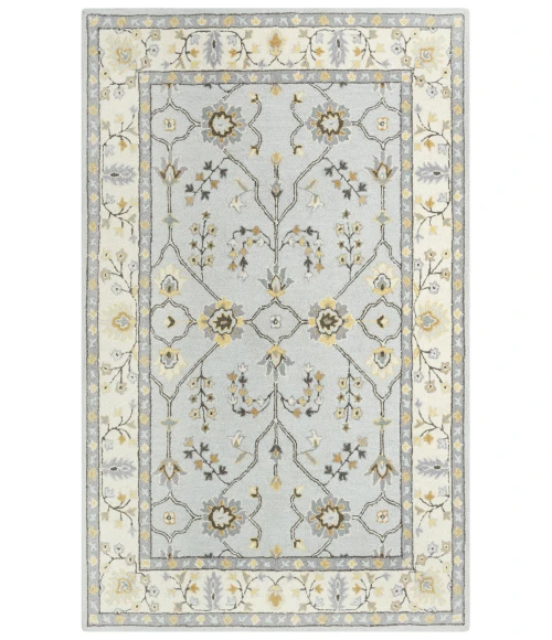 Rizzy Home Conley Brown A01109 7 ft. 9 in. X 9 ft. 9 in. Rectangle Rug