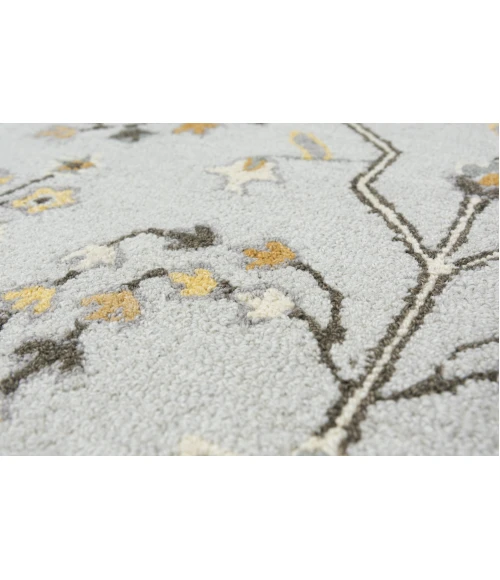 Rizzy Home Conley Brown A01109 7 ft. 9 in. X 9 ft. 9 in. Rectangle Rug