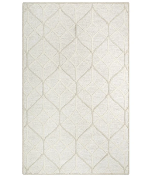 Rizzy Home Ava Ivory A06101 5 ft. X 7 ft. 6 in. Rectangle Rug