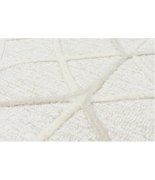 Rizzy Home Ava Ivory A06101 5 ft. X 7 ft. 6 in. Rectangle Rug