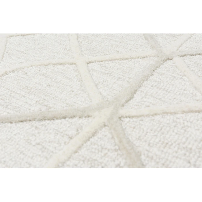 Rizzy Home Ava Ivory A06101 5 ft. X 7 ft. 6 in. Rectangle Rug