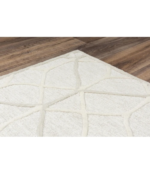 Rizzy Home Ava Ivory A06101 5 ft. X 7 ft. 6 in. Rectangle Rug