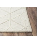 Rizzy Home Ava Ivory A06101 5 ft. X 7 ft. 6 in. Rectangle Rug