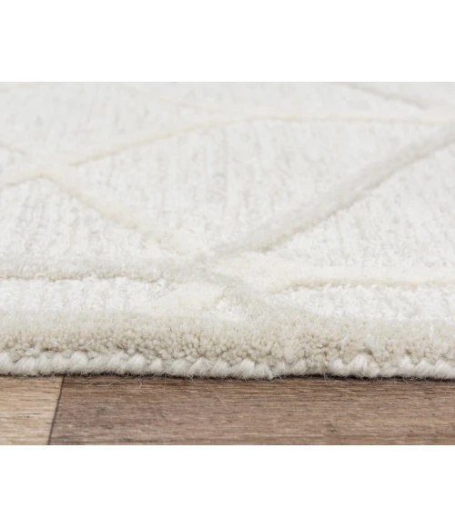 Rizzy Home Ava Ivory A06101 5 ft. X 7 ft. 6 in. Rectangle Rug