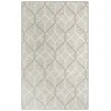 Rizzy Home Ava Ivory A06102 5 ft. X 7 ft. 6 in. Rectangle Rug