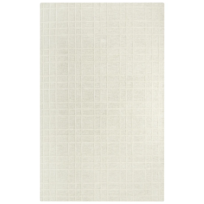 Rizzy Home Lofton Ivory A07101 7 ft. 9 in. X 9 ft. 9 in. Rectangle Rug
