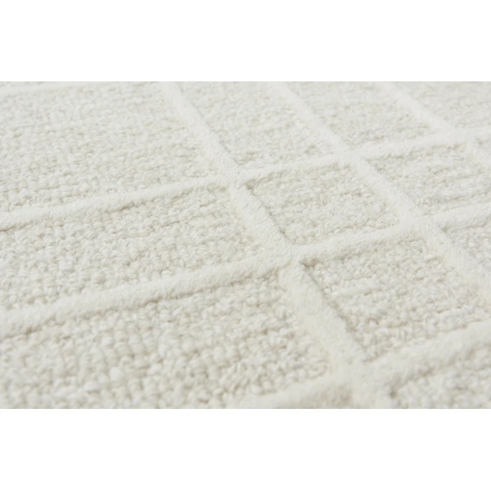 Rizzy Home Lofton Ivory A07101 7 ft. 9 in. X 9 ft. 9 in. Rectangle Rug