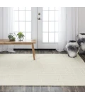 Rizzy Home Lofton Ivory A07101 7 ft. 9 in. X 9 ft. 9 in. Rectangle Rug