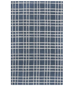 Rizzy Home Lofton Blue A07102 7 ft. 9 in. X 9 ft. 9 in. Rectangle Rug
