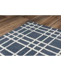 Rizzy Home Lofton Blue A07102 7 ft. 9 in. X 9 ft. 9 in. Rectangle Rug