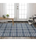 Rizzy Home Lofton Blue A07102 7 ft. 9 in. X 9 ft. 9 in. Rectangle Rug