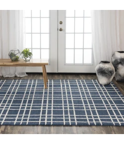 Rizzy Home Lofton Blue A07102 7 ft. 9 in. X 9 ft. 9 in. Rectangle Rug