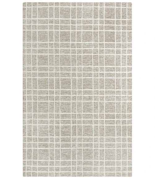 Rizzy Home Lofton Brown A07103 2 ft. 6 in. X 8 ft. Rectangle Rug