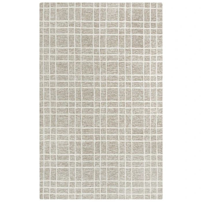 Rizzy Home Lofton Brown A07103 7 ft. 9 in. X 9 ft. 9 in. Rectangle Rug