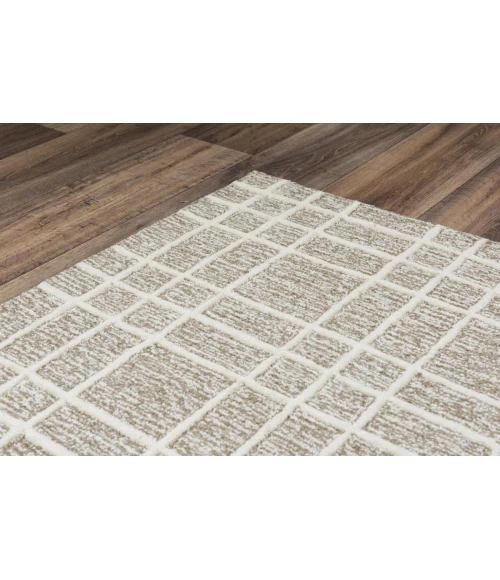 Rizzy Home Lofton Brown A07103 2 ft. 6 in. X 8 ft. Rectangle Rug
