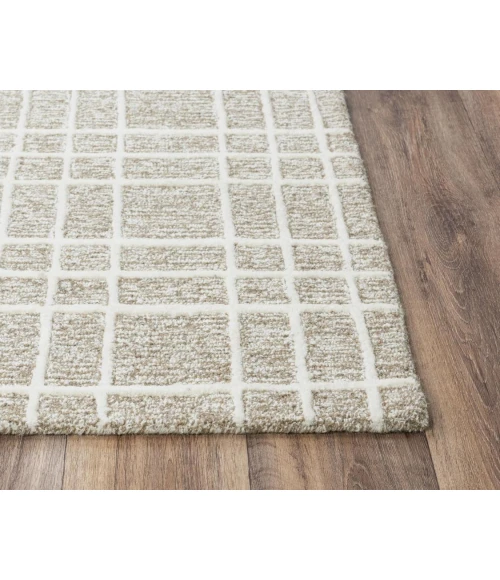 Rizzy Home Lofton Brown A07103 2 ft. 6 in. X 8 ft. Rectangle Rug