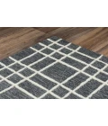 Rizzy Home Lofton Black and Gray A07104 7 ft. 9 in. X 9 ft. 9 in. Rectangle Rug