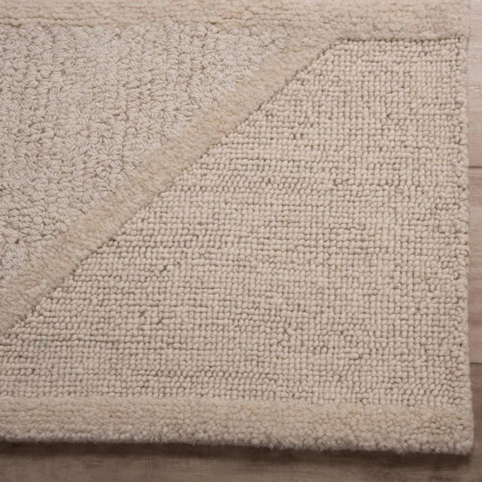 Rizzy Home Lofton Ivory A07201 7 ft. 9 in. X 9 ft. 9 in. Rectangle Rug
