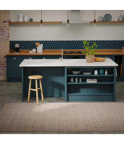 Rizzy Home Lofton Ivory A07202 8 ft. 9 in. X 11 ft. 9 in. Rectangle Rug