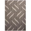 Rizzy Home Lofton Black and Gray A07204 7 ft. 9 in. X 9 ft. 9 in. Rectangle Rug