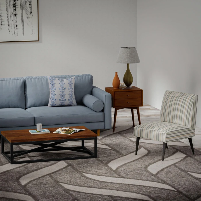 Rizzy Home Lofton Black and Gray A07204 5 ft. X 7 ft. 6 in. Rectangle Rug