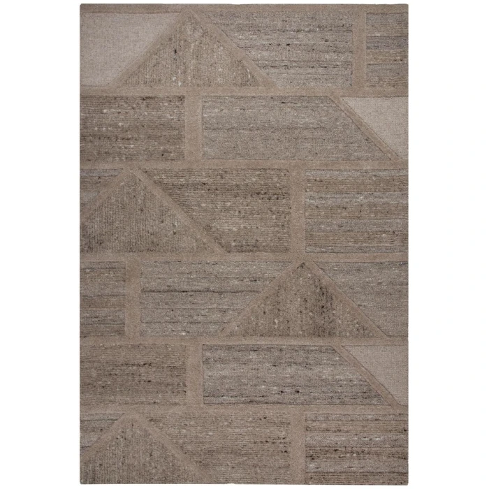 Rizzy Home Lofton Brown A07211 7 ft. 9 in. X 9 ft. 9 in. Rectangle Rug