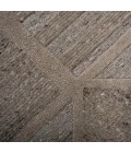 Rizzy Home Lofton Brown A07211 7 ft. 9 in. X 9 ft. 9 in. Rectangle Rug