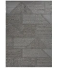 Rizzy Home Lofton Gray A07212 5 ft. X 7 ft. 6 in. Rectangle Rug
