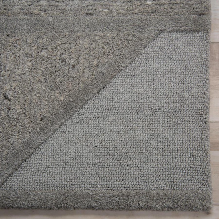 Rizzy Home Lofton Gray A07212 5 ft. X 7 ft. 6 in. Rectangle Rug