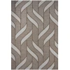 Rizzy Home Lofton Brown A07213 7 ft. 9 in. X 9 ft. 9 in. Rectangle Rug