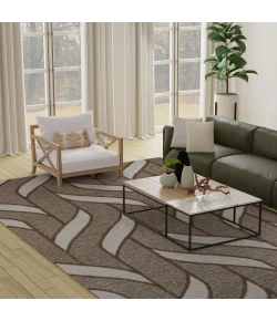 Rizzy Home Lofton Brown A07213 8.9 X 11.9 Rectangle Rug