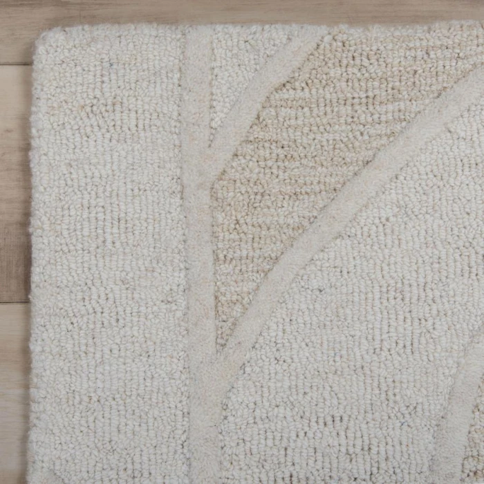 Rizzy Home Lofton Ivory A07214 7 ft. 9 in. X 9 ft. 9 in. Rectangle Rug
