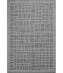 Rizzy Home Lofton Gray A07215 7 ft. 9 in. X 9 ft. 9 in. Rectangle Rug