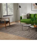 Rizzy Home Lofton Brown A07217 7 ft. 9 in. X 9 ft. 9 in. Rectangle Rug