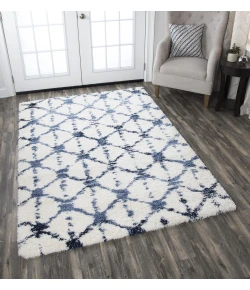 Rizzy Home Adana AN697A Cream / Beige Area Rug 7 ft. 10 in. X 10 ft. 6 in. Rectangle